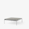 Sett Sofabord LN13 Dark Chrome/Smoked Cast Glass