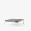 Sett Sofabord LN13 Dark Chrome/Verde Guatemala Marmor