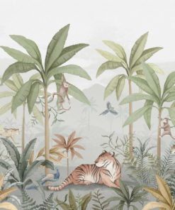 Tapet Wild Jungle Mural