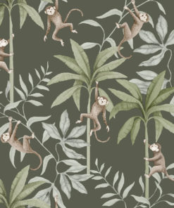 Tapet Jungle Friends