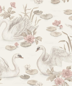 Tapet Lily Swan