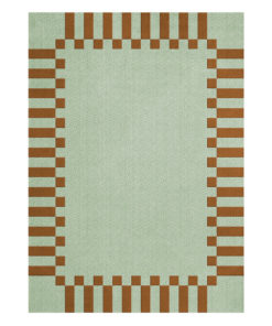 Gulvteppe Teklan Frame Ullteppe 250x350cm