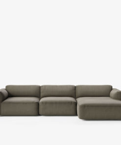 Develius Mellow Modulsofa 3-seter m/Sjeselong Barnum 08