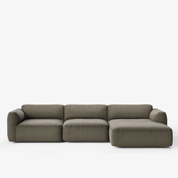 Develius Mellow Modulsofa 3-seter m/Sjeselong Barnum 08