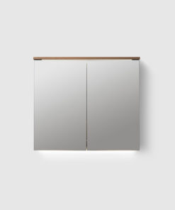 MC/80 Speilskap 80cm - Walnut wood