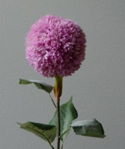 Kunstig Blomst Allium Azureum Rosa.