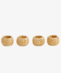 Serviettring Flettet Rotting