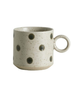 Grainy Dot Kopp m/Hank Sand/Grønn