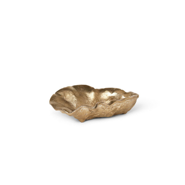 Oyster Skål Brass