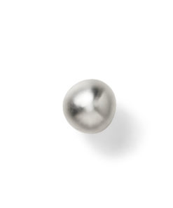 Knagg Mushroom - Brushed Stainless Steel