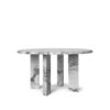 Taula Coffee Table - White/Charcoal