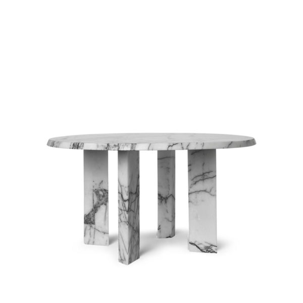 Taula Coffee Table - White/Charcoal