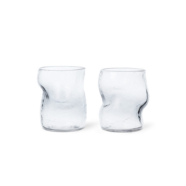 Dimple Glass - Set of 2