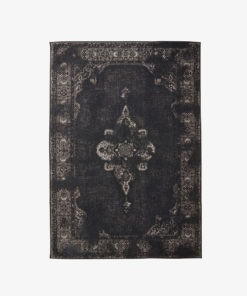 Gulvteppe Grand Mørk Grå/Sort 200x290cm