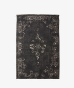 Gulvteppe Grand Mørk Grå/Sort 160x240cm