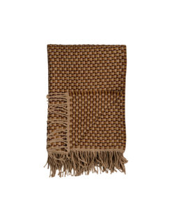 Pledd Isak Chestnut 150 x 210