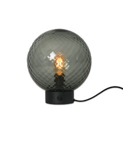Waldorf Bordlampe 25Ø Smoke Faceted