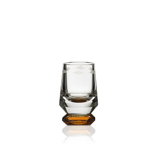 Savor Glass Amber/Clear 2pk