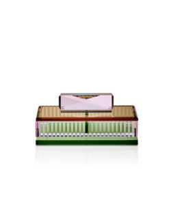 Favoured Rose/Brown/Green Kortboks