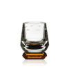 Whimsy Whisky Glass 2pk Amber/Black/Clear