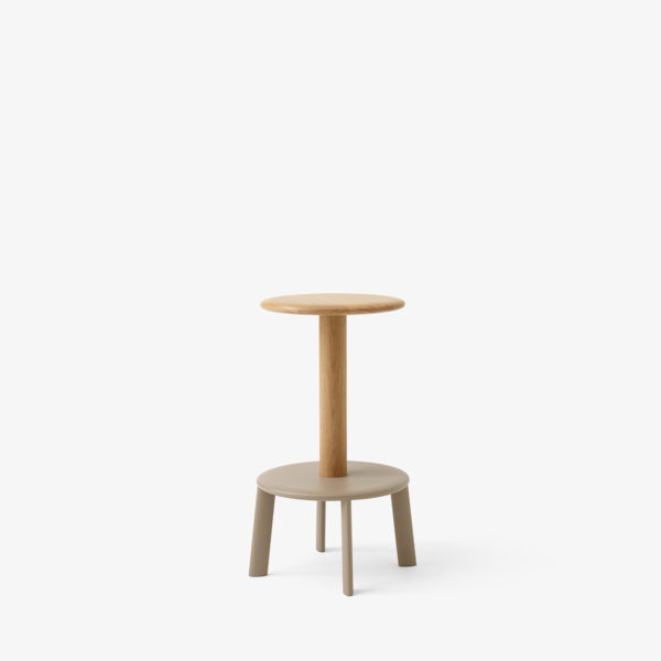 Massif Counter Stool AV39 Oak & Grey Beige