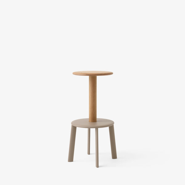 Massif Counter Stool AV40 Oak/Grey Beige