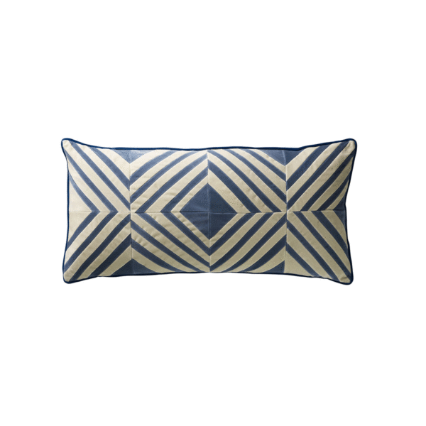 40x70 Leah Silver Blue/Dusty White/Cobolt Pute