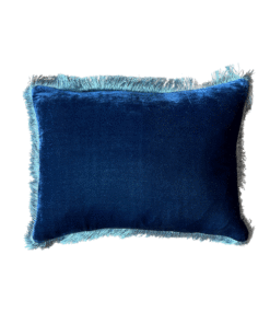 Pute Bleu / Beige 30x40