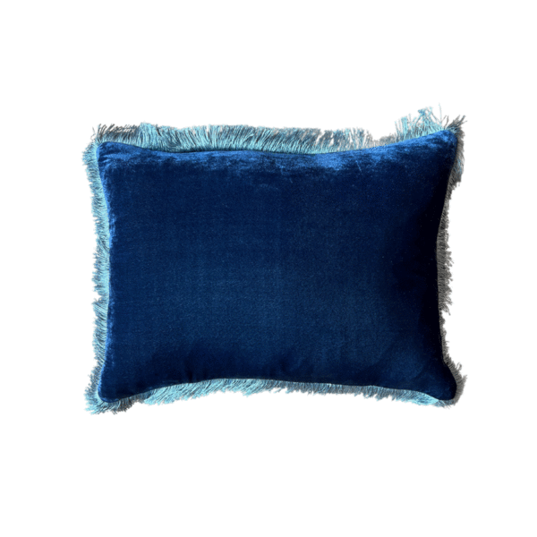 Pute Bleu / Beige 30x40