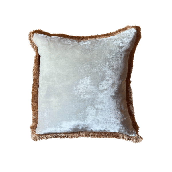 Pute Blue Charcole / Beige 50x50