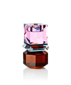 Dakota Brown/Clear/Petrol/Rose Telysholder