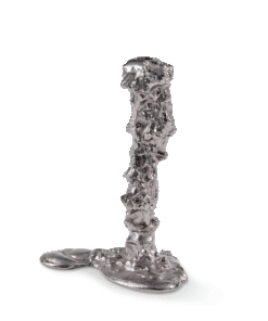 Drip Lysestake L Sølv