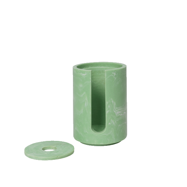 Mist Bomullspad Holder Seafoam