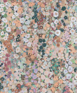 Tapet Hollyhocks Praire