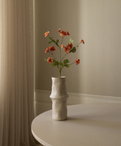 Kunstig Blomst Zinnia Orange