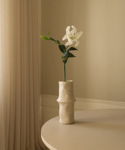 Kunstiig Blomst Lily White