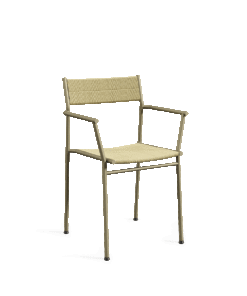 Vev Spisestol m/armlener Grey Beige/Natural