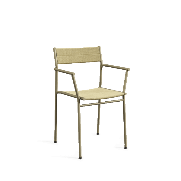 Vev Spisestol m/armlener Grey Beige/Natural