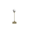 Snowball Oppladbar Bordlampe Grey Beige