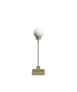 Snowball Oppladbar Bordlampe Grey Beige