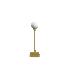 Snowball Oppladbar Bordlampe Brass