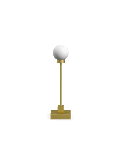 Snowball Oppladbar Bordlampe Brass