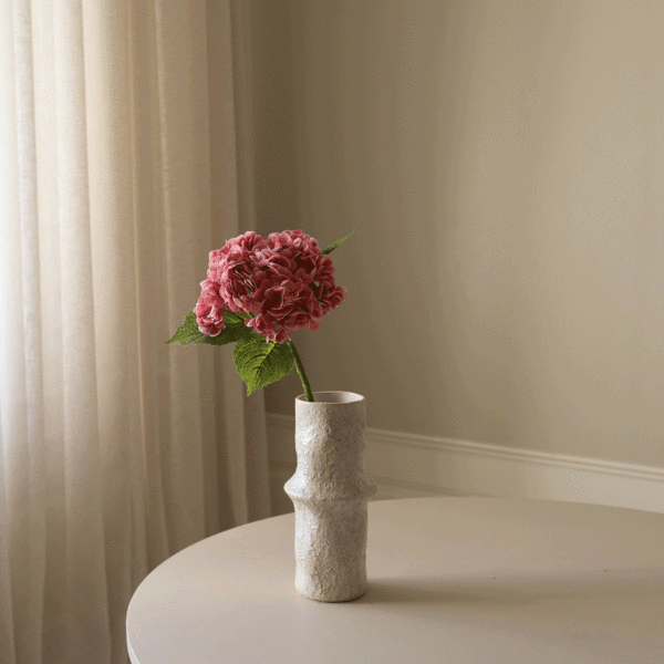 Kunstig Blomst Hydrangea Pink