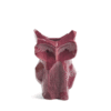 Vase Owl L Augergine After Midnight