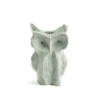 Vase Owl L Light Blue After Midnight