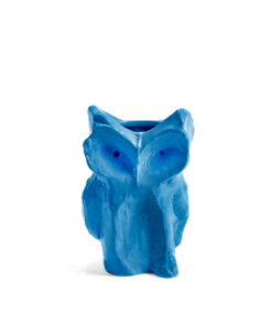 Vase Owl S Blue After Midnnight