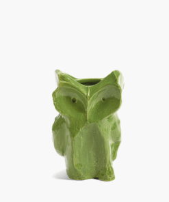 Vase Owl S Green After Midnight