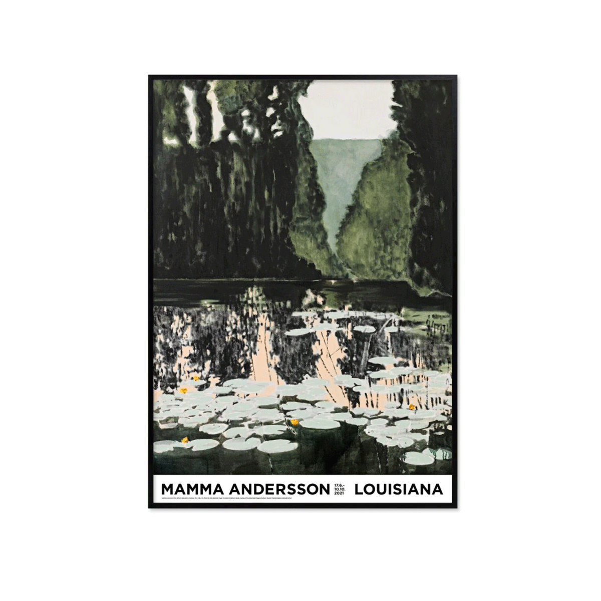 Poster m/Ramme Pond - 59,4x84