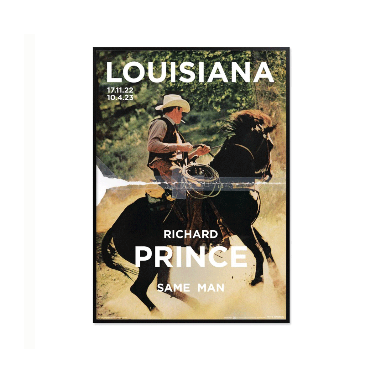 Poster m/Ramme Untitled Cowboy - 59,4x84