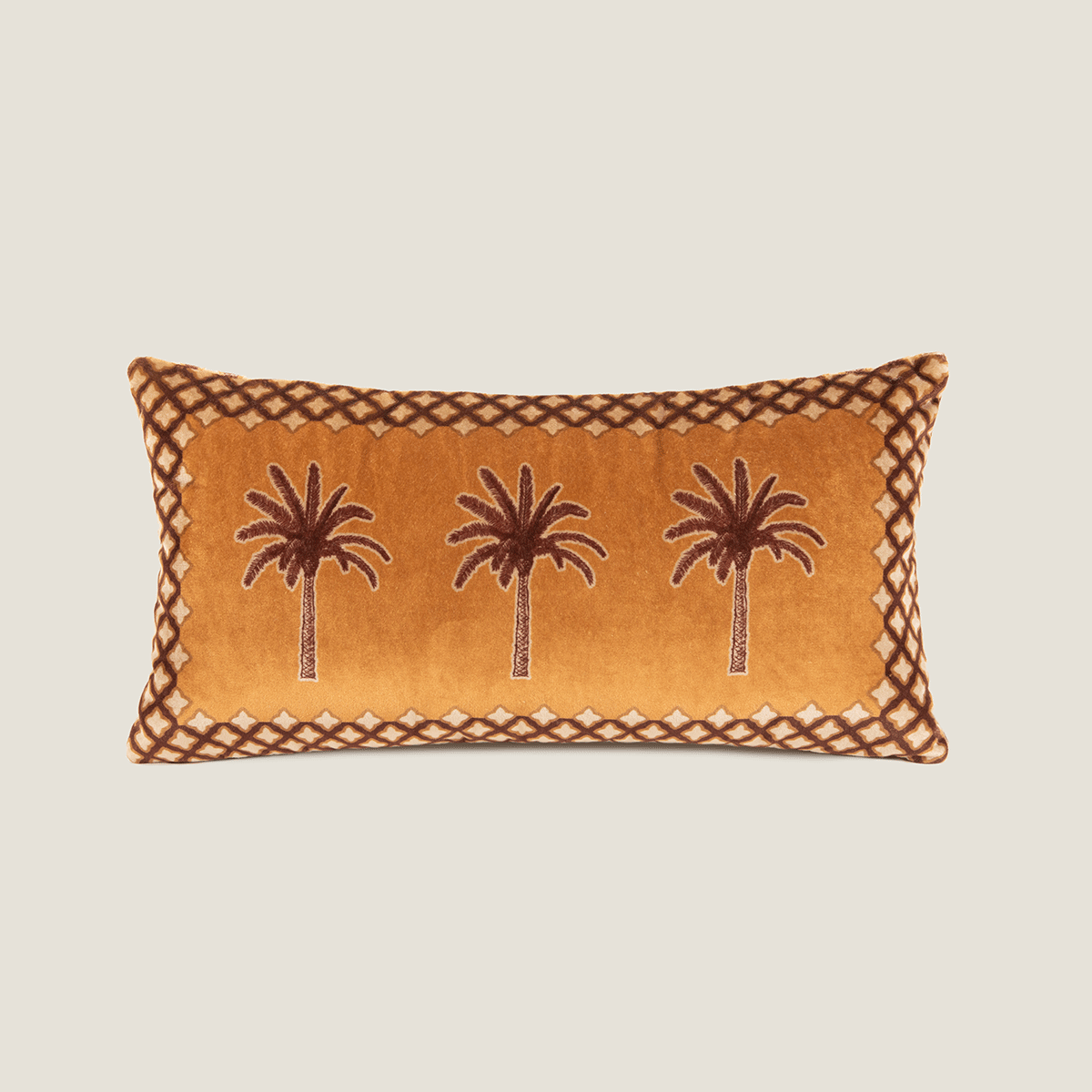 Pute Exotic Palm Senape 30x60 cm